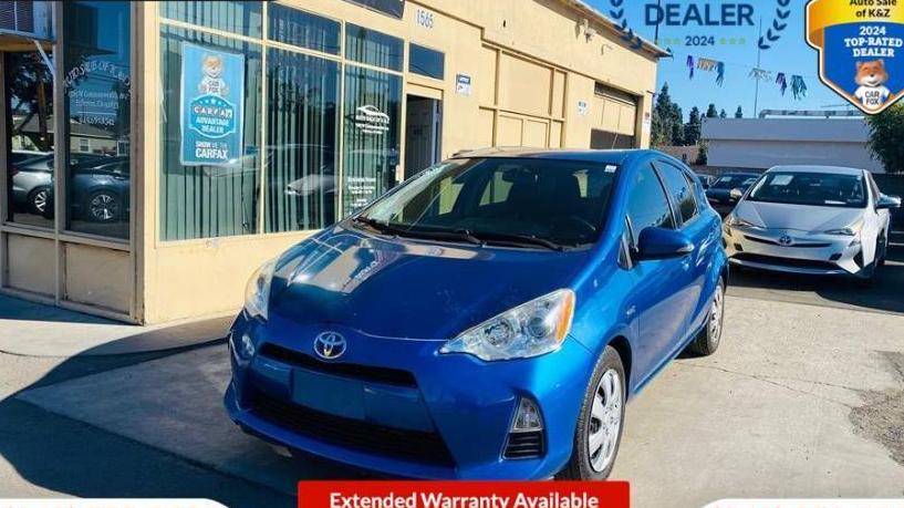 TOYOTA PRIUS C 2014 JTDKDTB30E1064644 image